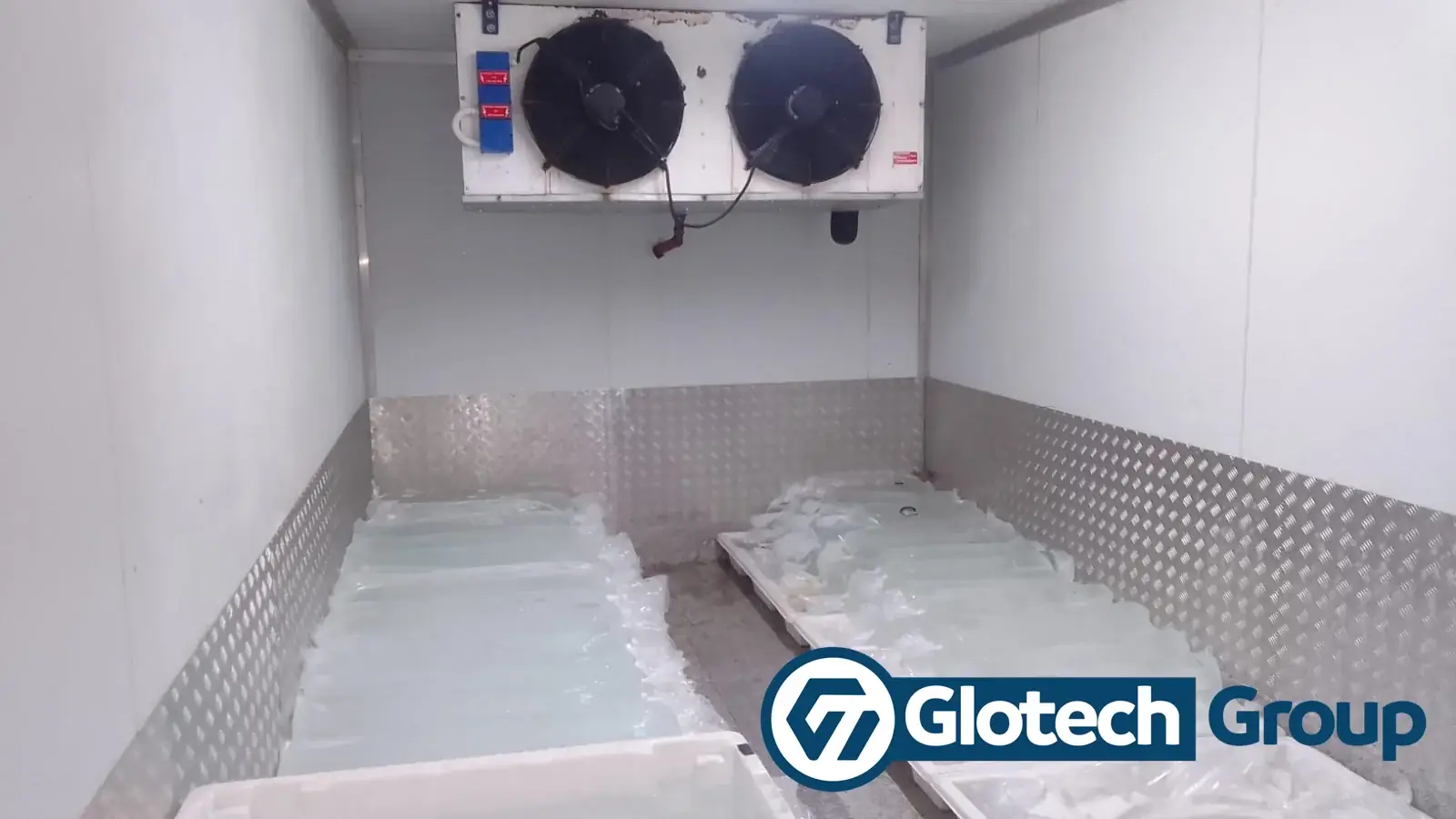 Blast freezer room for seafood processing facility in Hermanus