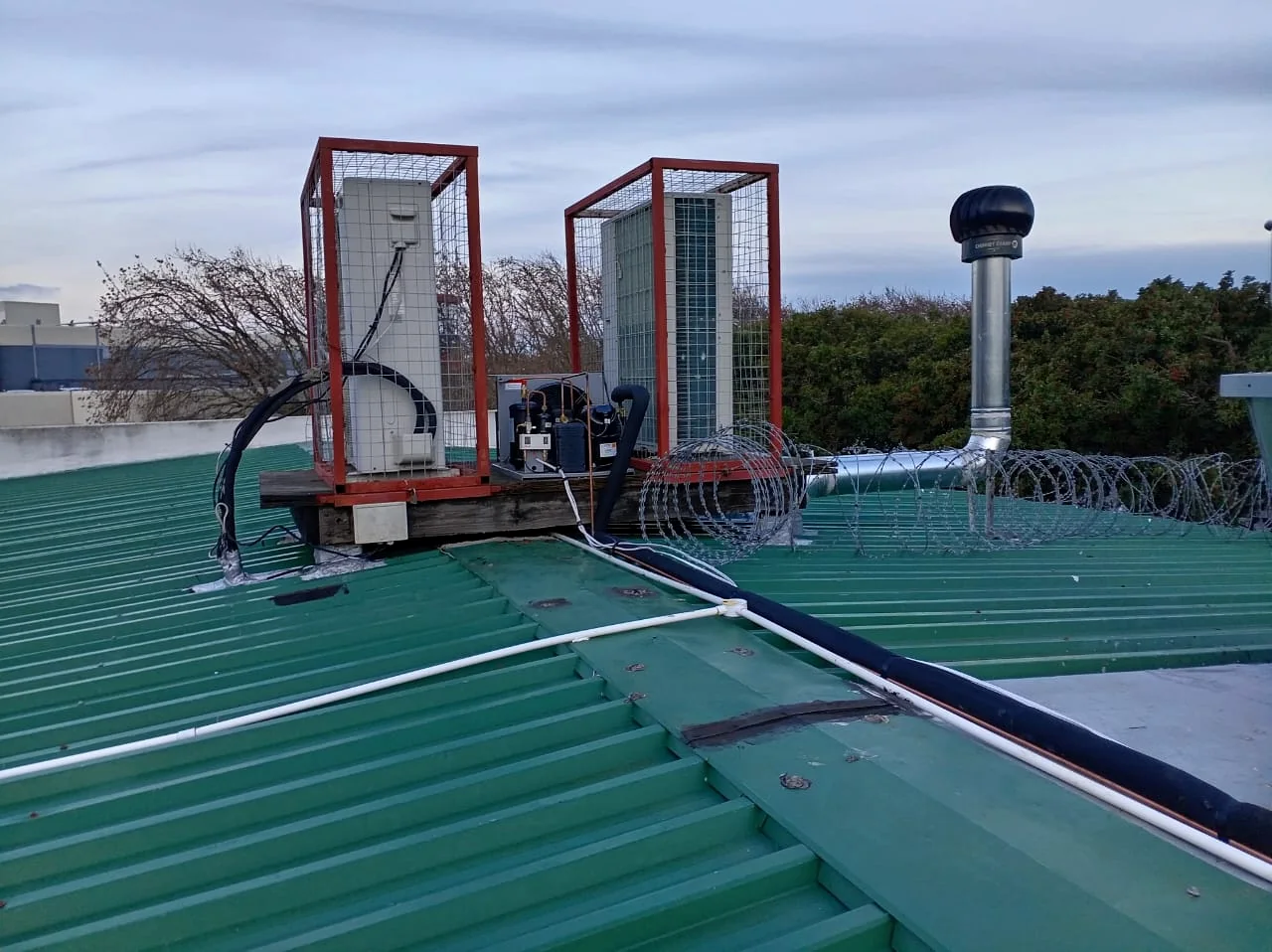 Commercial refrigeration condensing unit installed for Bin Rashied Kenilworth