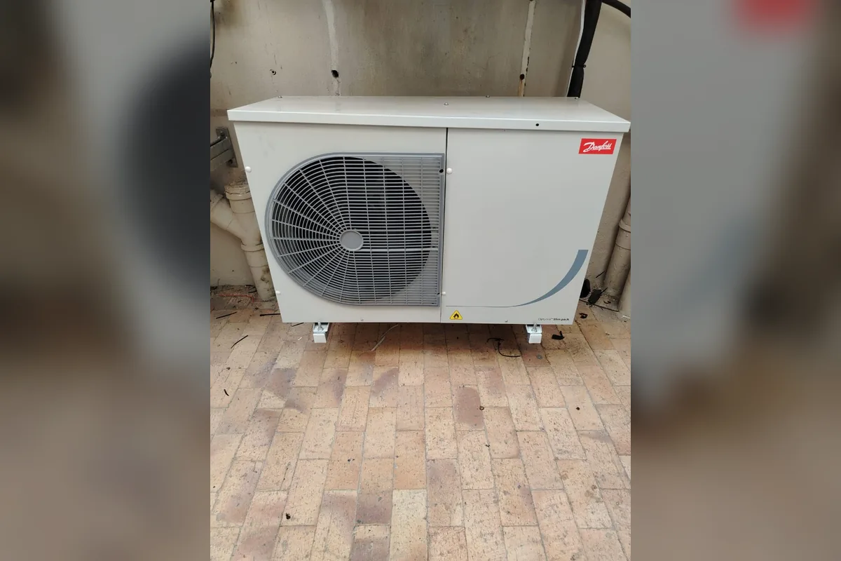 Danfoss Optyma Slim Pack outdoor condensing unit installation