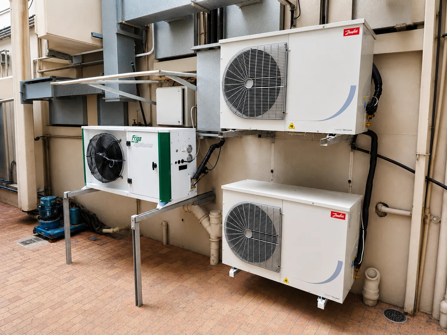 Danfoss condensing units installed for the Helderberg Village cold room and freezer upgrade