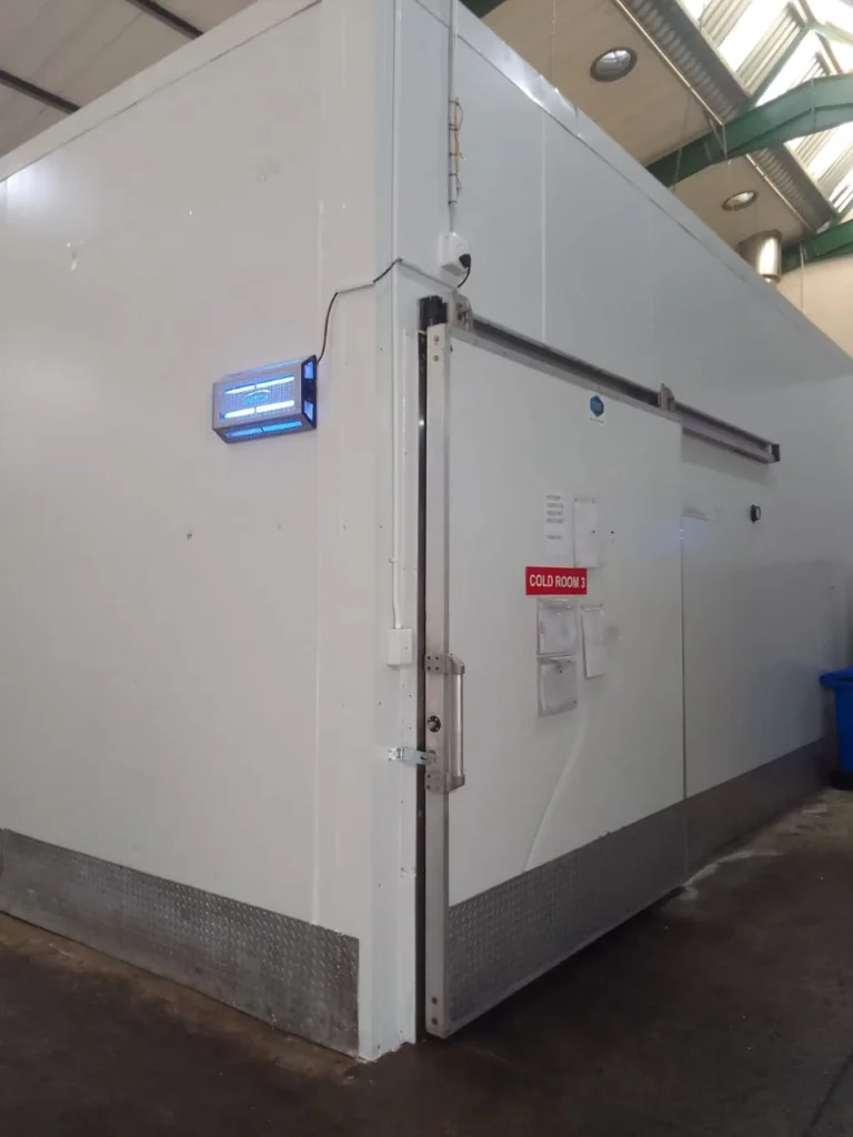 Structural repair completed on a commercial cold room at Pedros in Montague Gardens